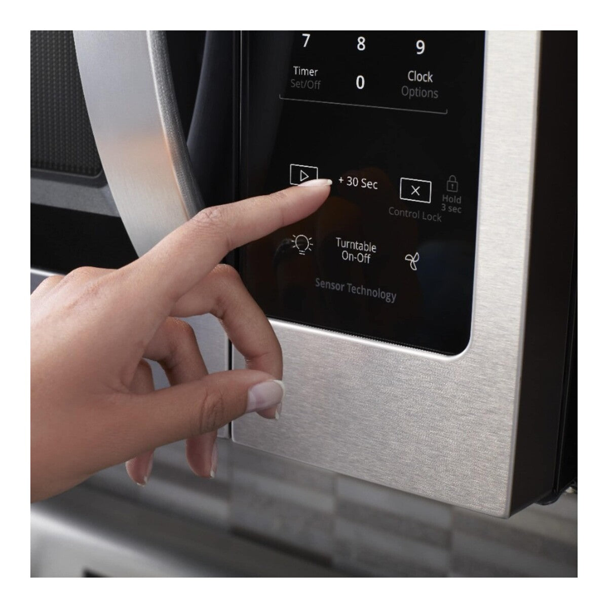 1.7 cu. ft. Microwave Hood Combination with Electronic Touch Controls