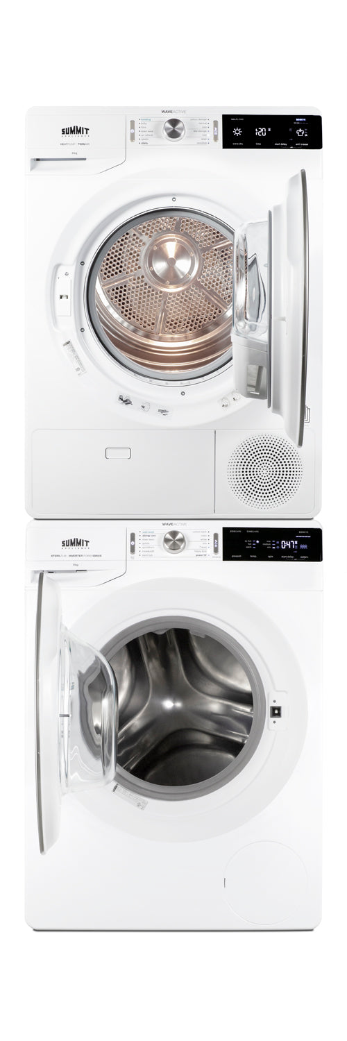 Washer/Heat Pump Dryer Combination