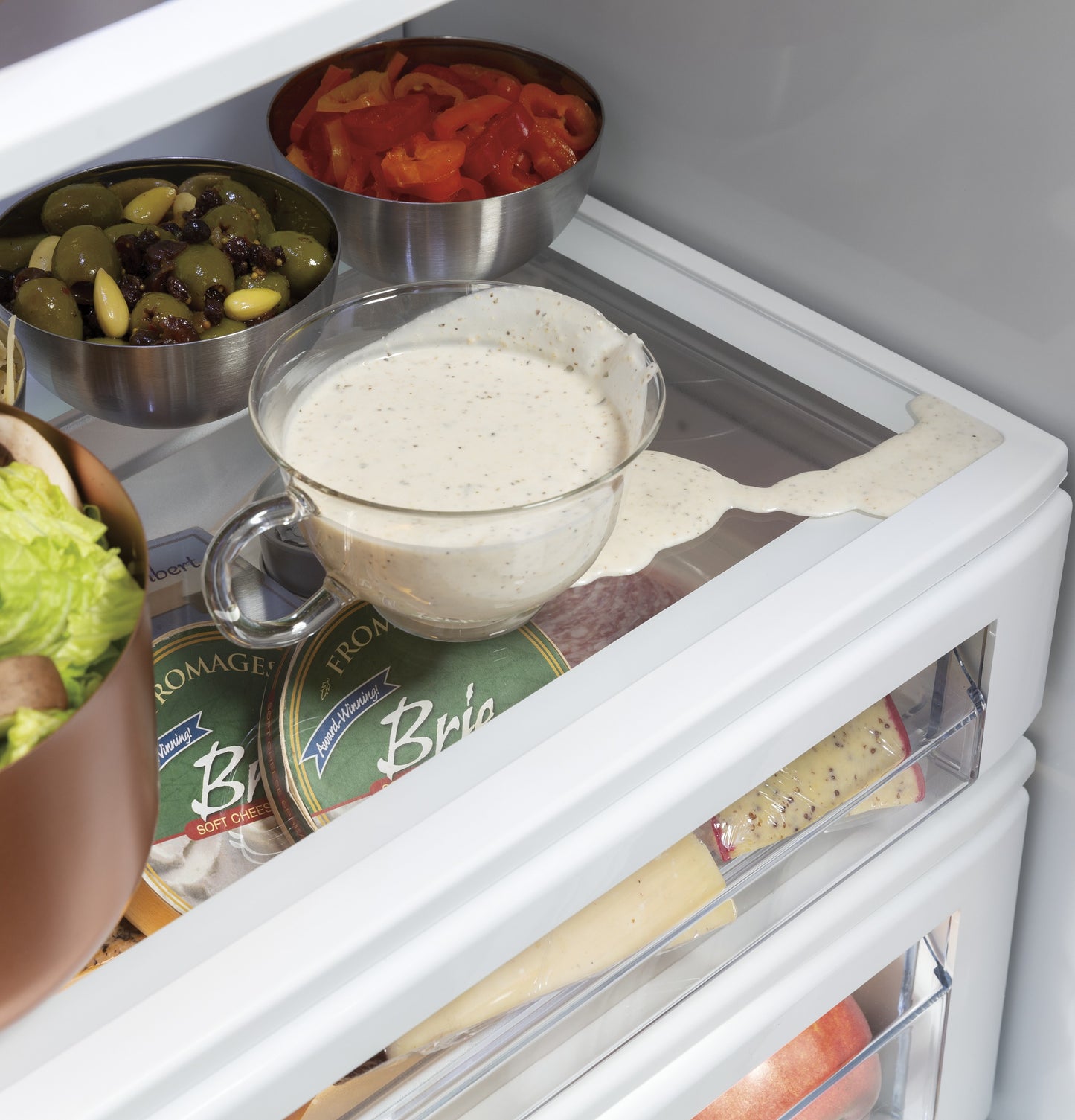 CAFÉ™ 48" Smart Built-In Side-by-Side Refrigerator