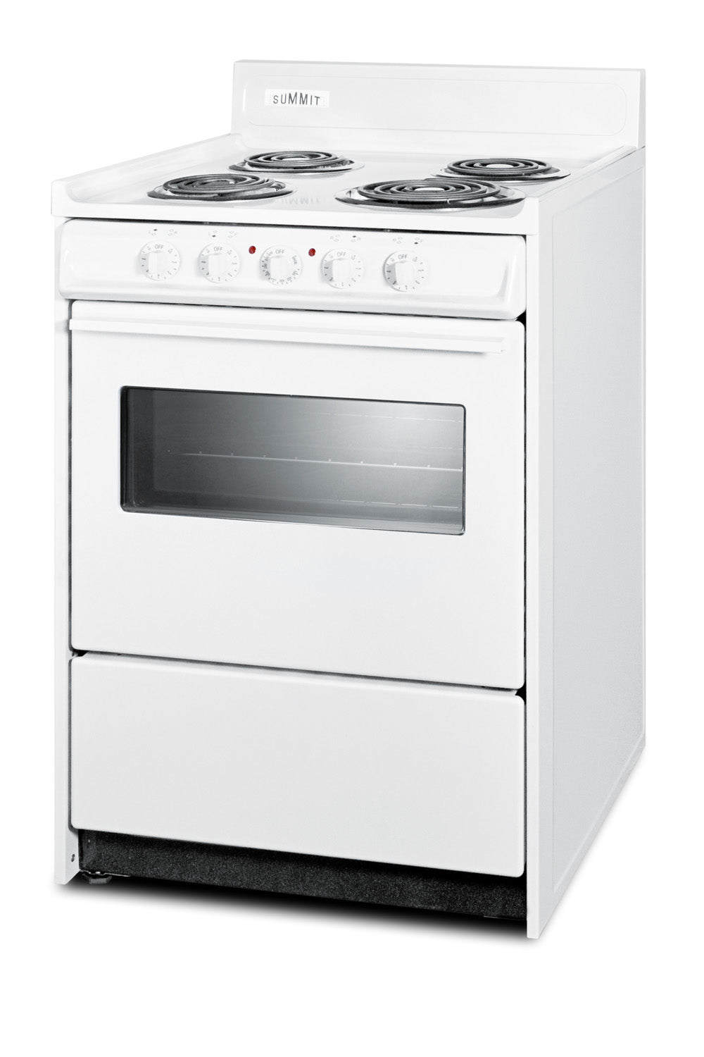 24" Wide Electric Coil Top Range
