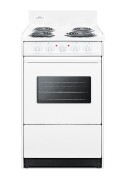 20" Wide Electric Coil Top Range