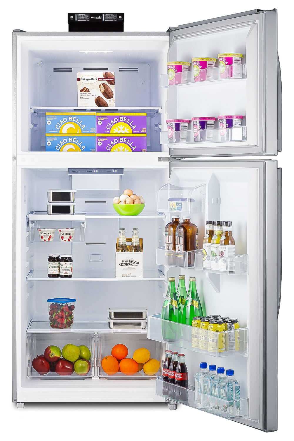 30" Wide Break Room Refrigerator-Freezer