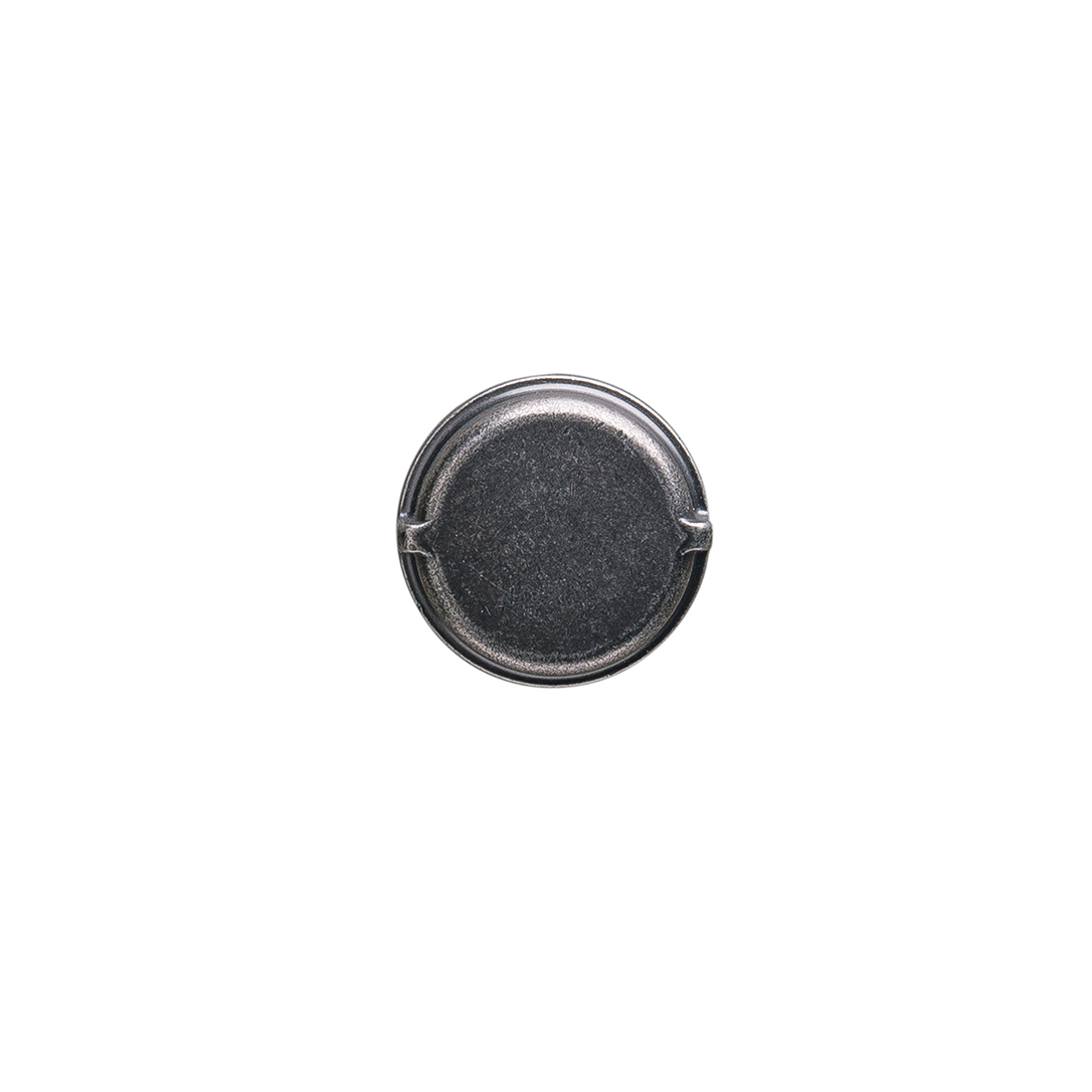 Round black nickel cabinet knob with rustic vibed finish for hardware and furniture accessories under $50 collection