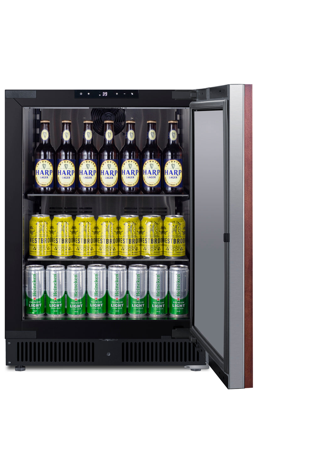 24" Wide Built-In Beverage Center (Panel Not Included)