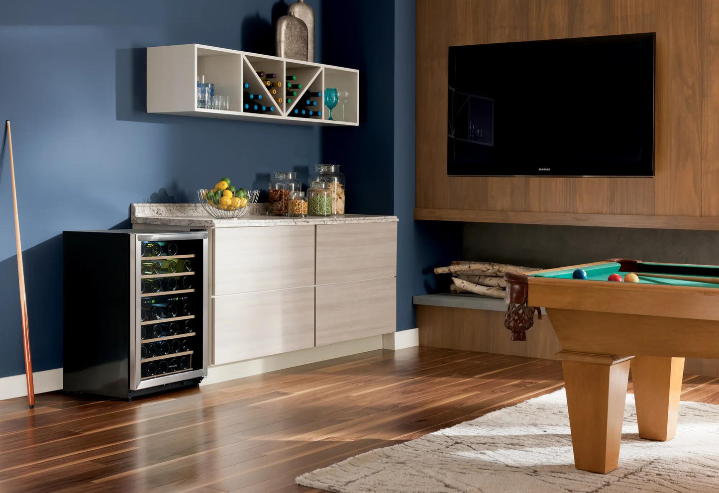 45 Bottle Two-Zone Wine Cooler