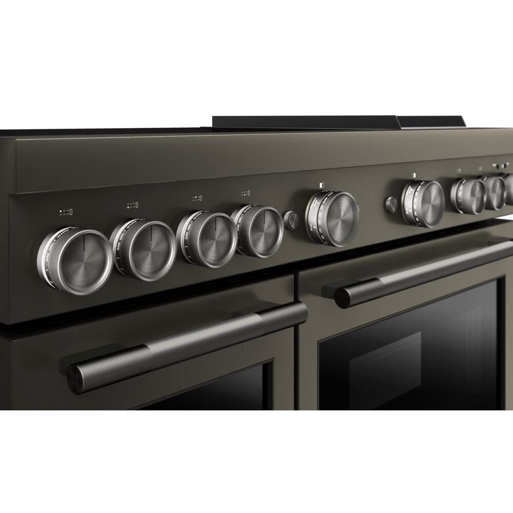 48-Inch 6-Element Induction Freestanding Commercial-Style Range with Griddle