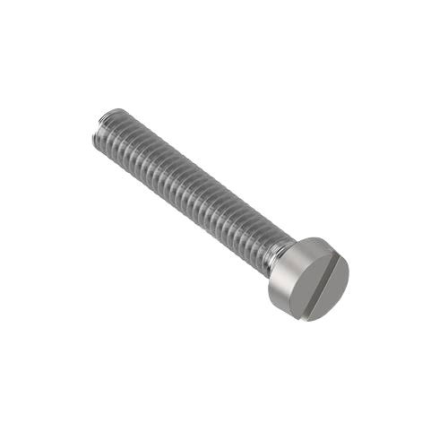 Metal cylindrical head screw with slotted drive for John Deere parts and hardware in tools and home improvement collections