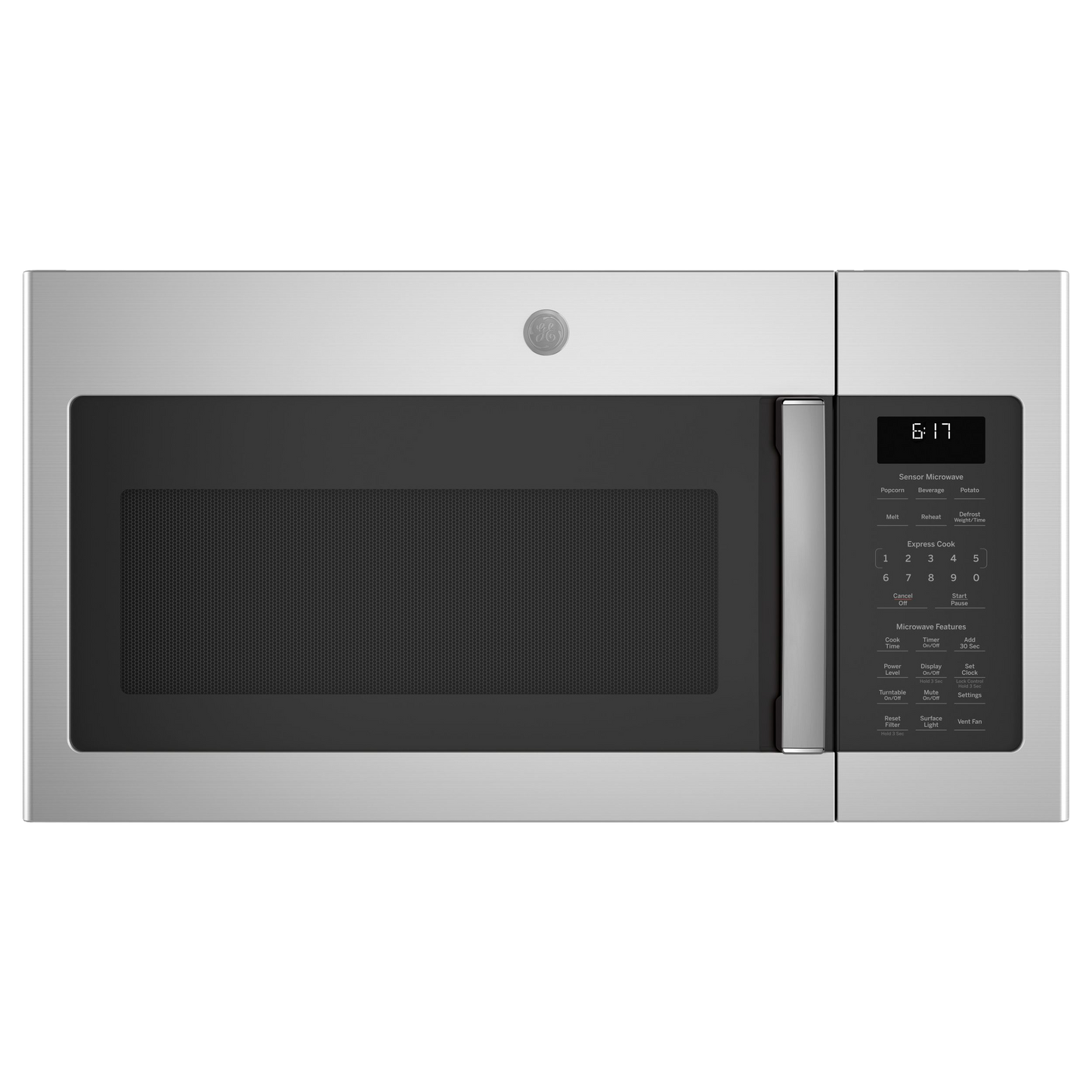 GE® 1.7 Cu. Ft. Over-the-Range Sensor Fingerprint Resistant Microwave Oven