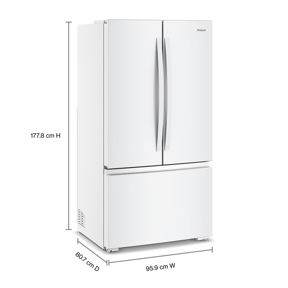 36-inch Wide True Counter Depth 3-Door French Door Refrigerator - 24 cu. ft.