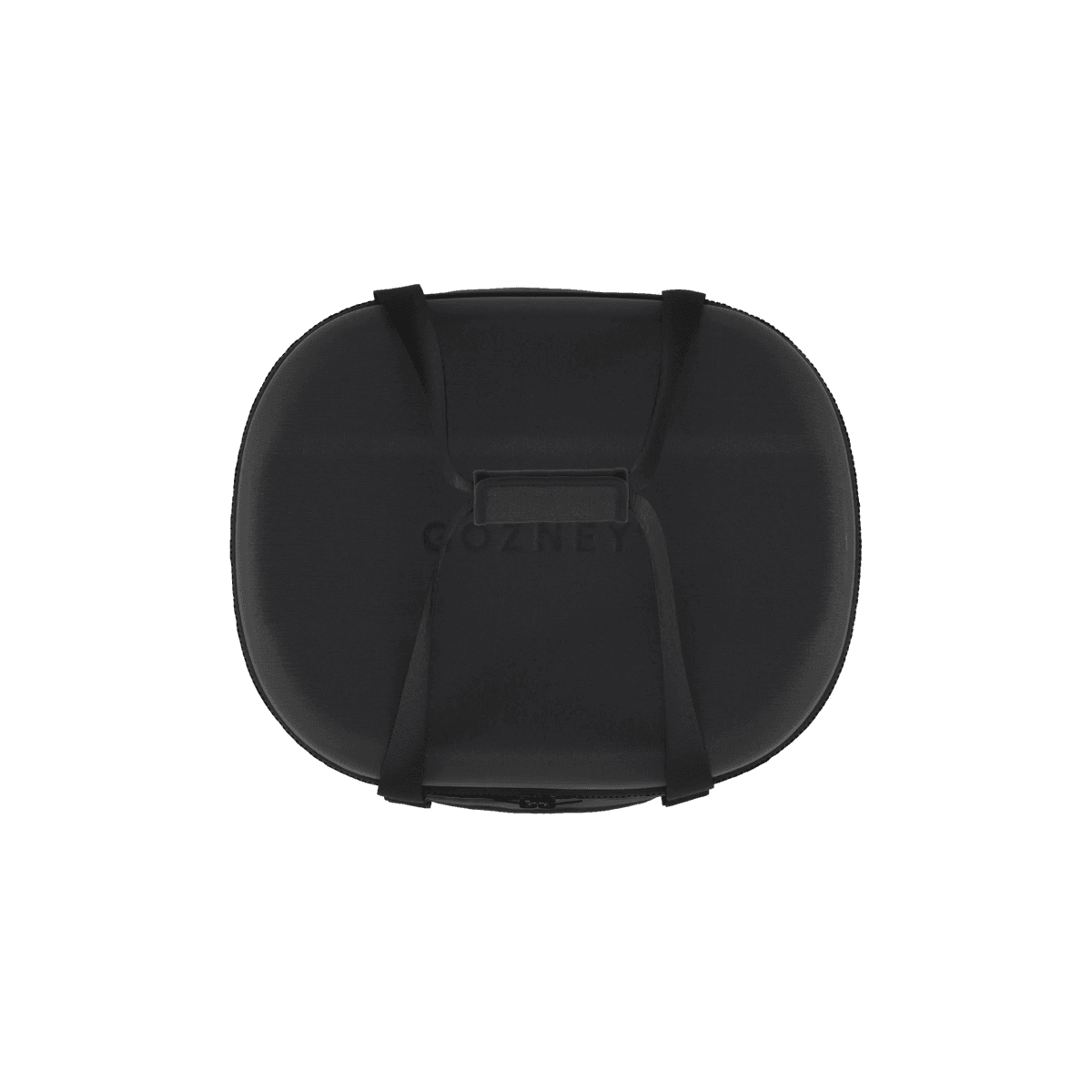 Black rugged nylon pizza oven bag with reinforced padding and adjustable straps for grill accessories and outdoor use