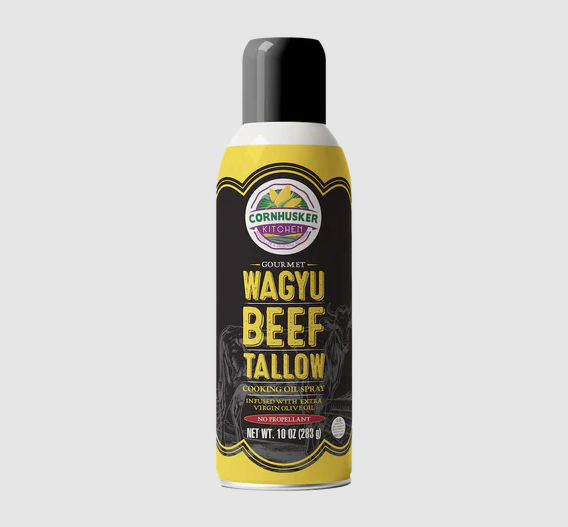 Cornhusker Kitchen Gourmet Wagyu Beef Tallow Spray, 10 oz.