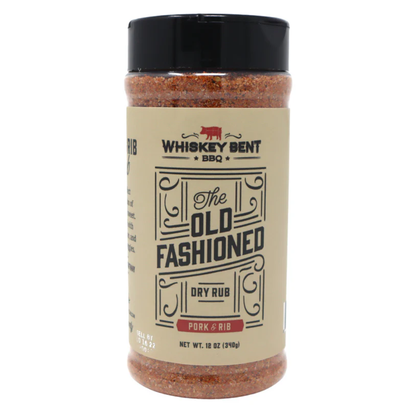 Whiskey Bent BBQ The Old Fashioned Dry Rub, 12 oz.