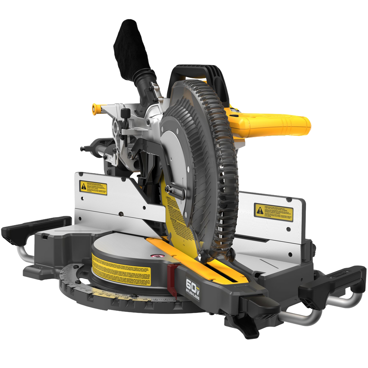 DEWALT 60V MAX* 12" Brushless Cordless Double Bevel Sliding Miter Saw (Tool Only)