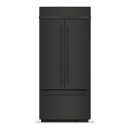 20.8 Cu. Ft. 36-Inch Built-In French Door with Signature Platinum Interior in Black Ore
