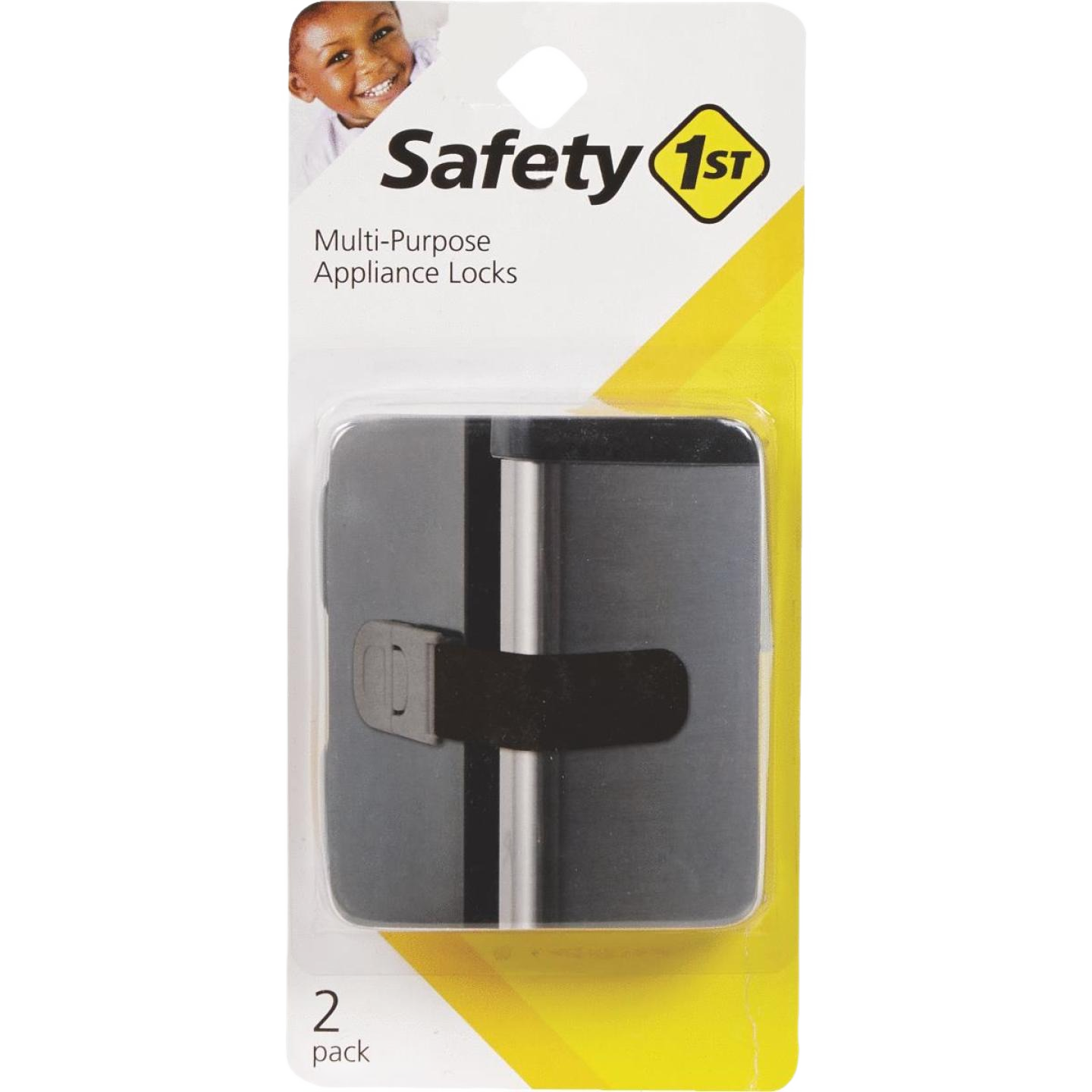 Safety 1st multi-purpose appliance locks in 2-pack for child safety on appliances, part of hardware and locks collection