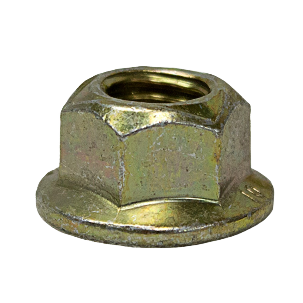 M10 flange lock nut with threaded design for secure fastening in John Deere parts and accessories under $50 category