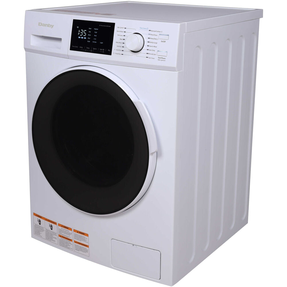 2-In-1 Laundry Combo, 16 Wash/Dry Programs, Digital Display, SS Interior
