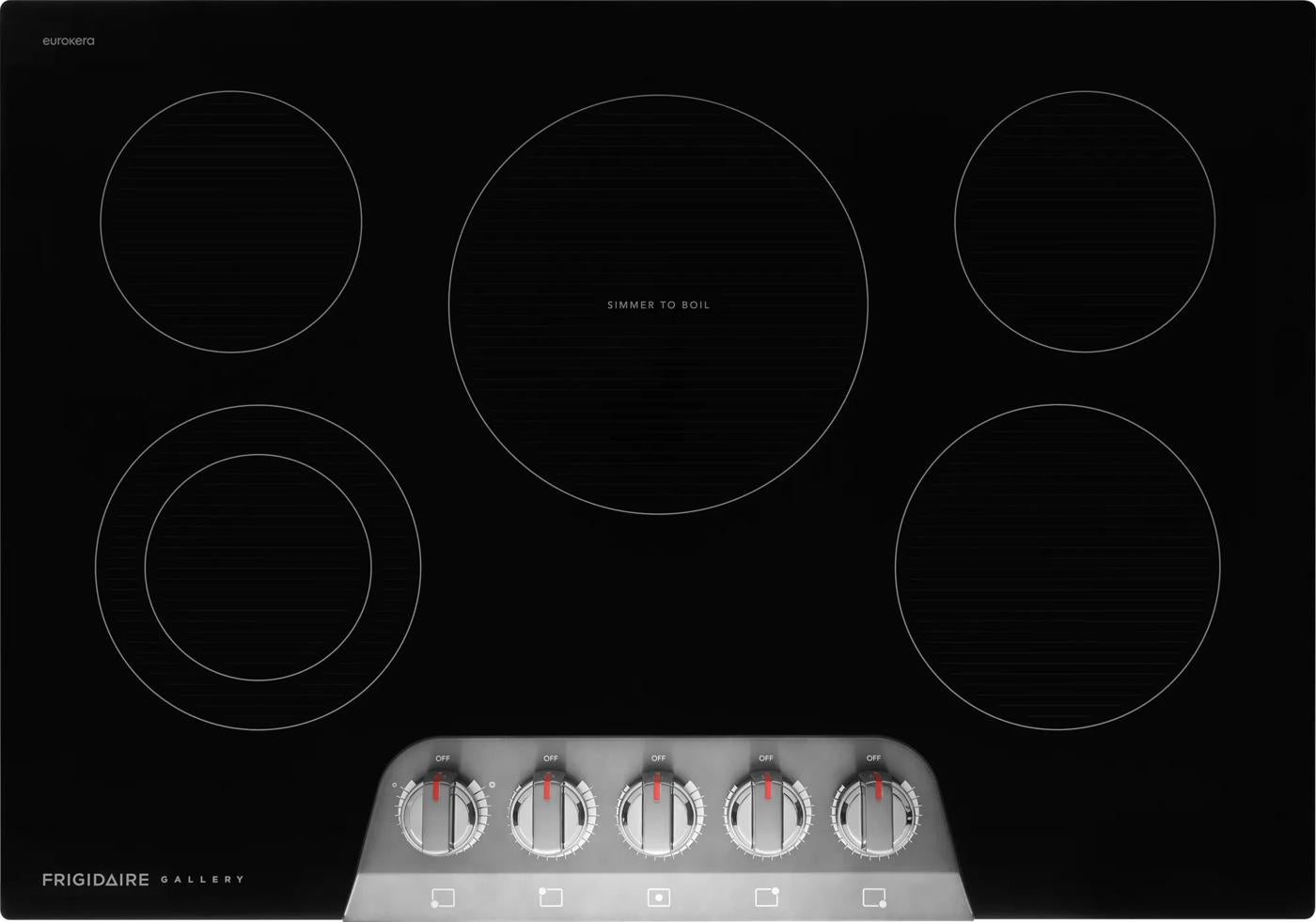 30" Electric Cooktop