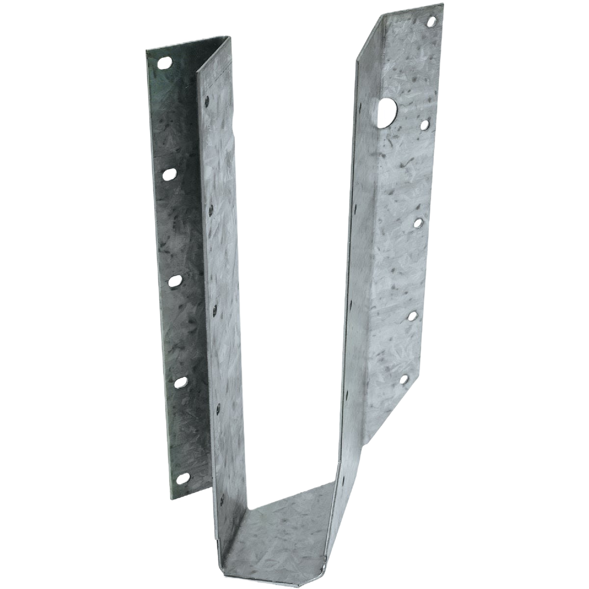 Galvanized steel left skewed hanger for 2x10 lumber in fasteners and building materials collections