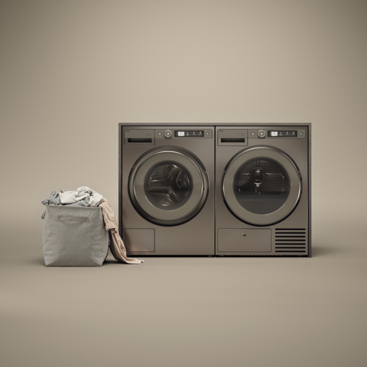 5-Series Steel Seal™ Washing Machine W5XLT Load Capacity: 24.3 lb - Titanium