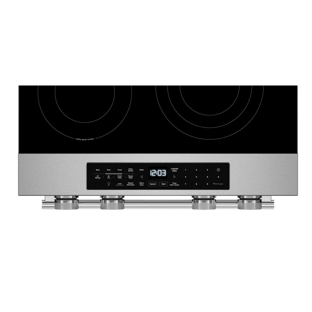 5.3 Cu. Ft. Smart Slide-in Electric Range with Two Even-Heat™ Hyper Elements and Convection Cooking Modes