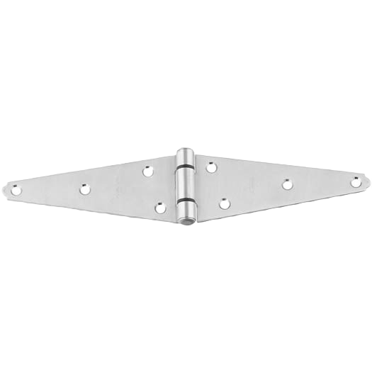 6-inch stainless steel heavy strap hinge with wide mounting surface for durable home improvement and hardware projects under $50
