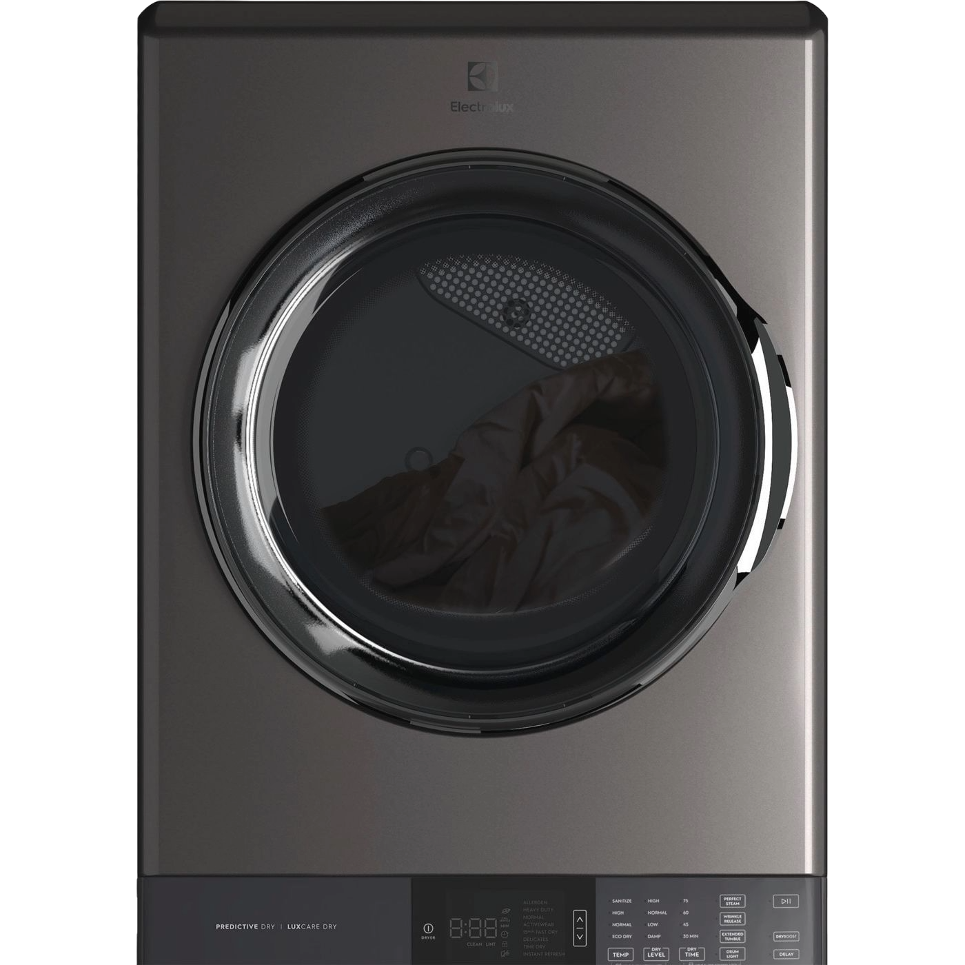 Laundry Tower Single Unit Front Load 4.5 Cu. Ft. Washer & 8 Cu. Ft. Electric Dryer