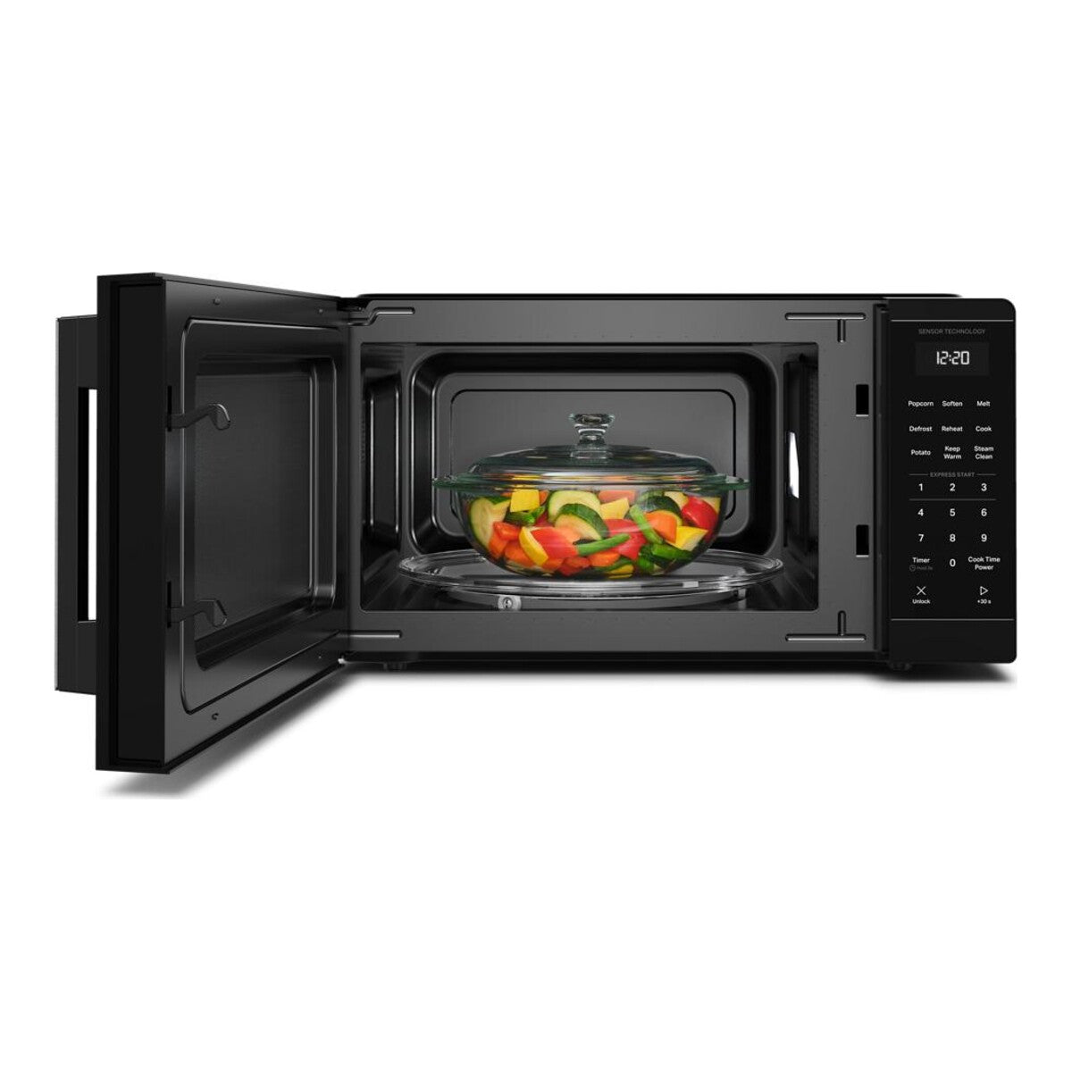 1.1 cu. ft. Countertop Microwave with Sensor Cooking - 1000 watt