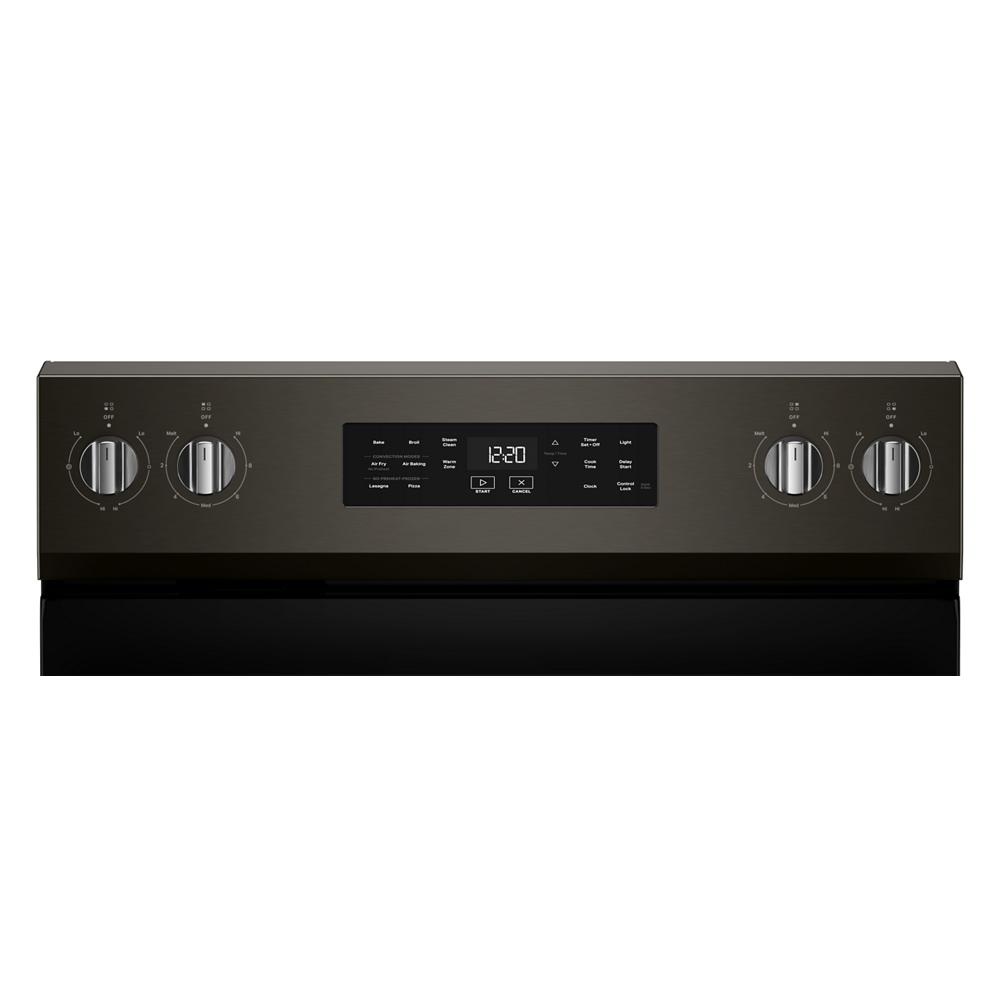 30-inch Electric Range with Air Cooking Technology and Steam Clean
