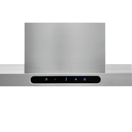 36" T-Style Island Range Hood, 640 MAX Blower CFM, Code Ready Tech