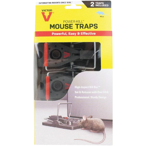 【中古】 Deathーtrap（2） Victor Quick-Kill Mouse Trap 2-Pack – Fast & Humane Control