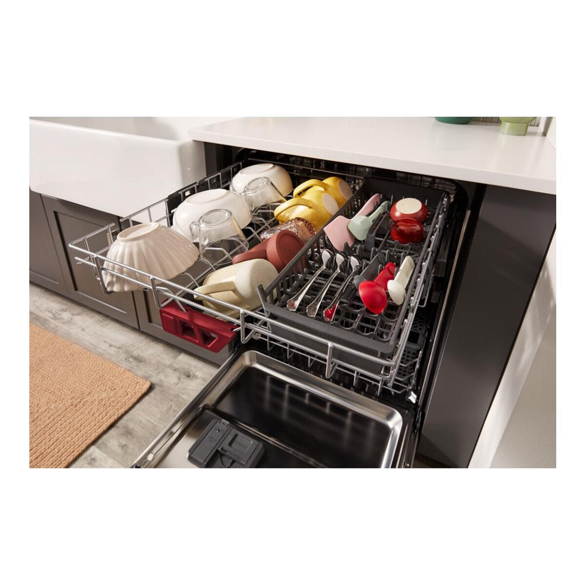 KitchenAid® Third Level Jet Rack Dishwasher with 40+ Total Wash Jets 41 dBA