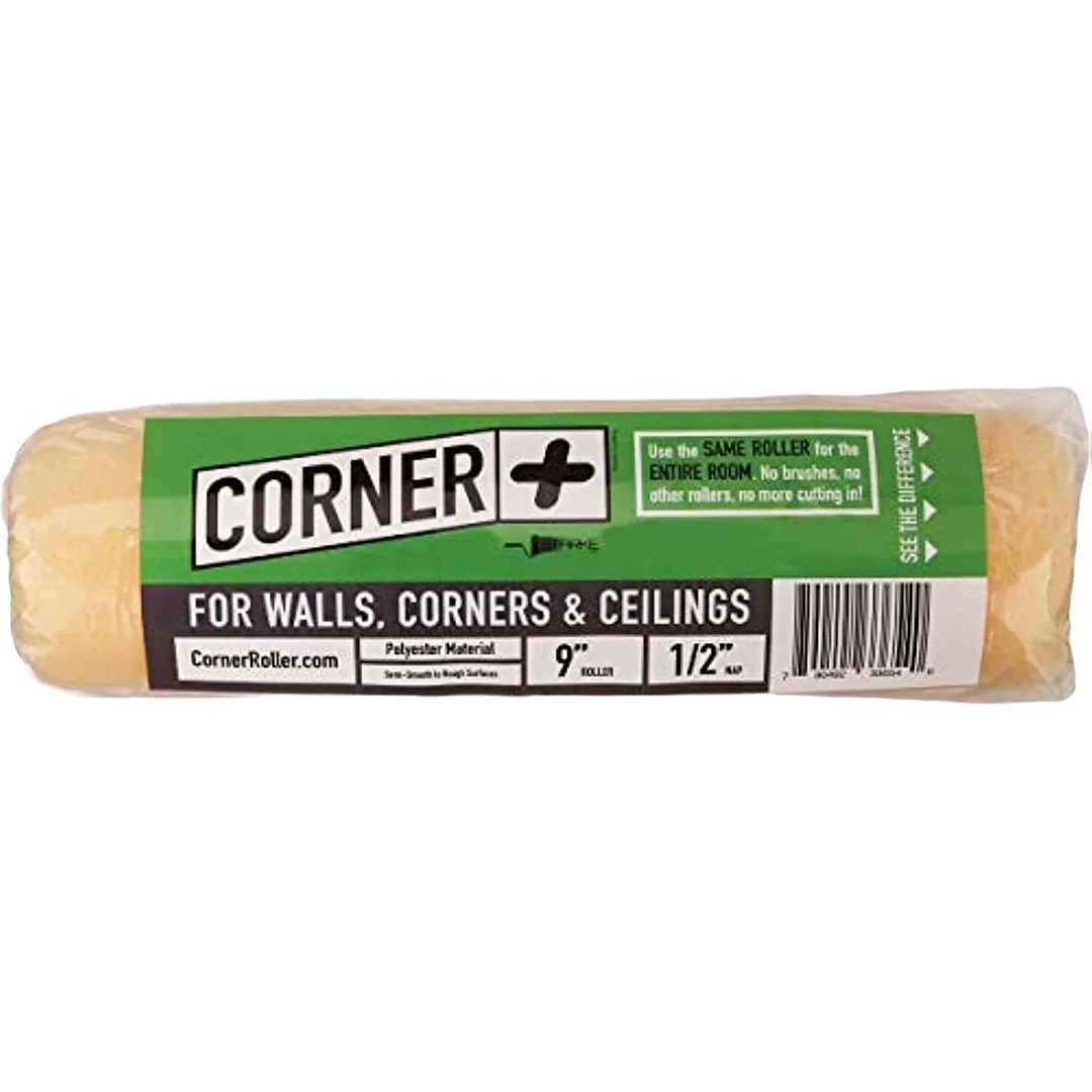 Knit paint roller cover designed for walls, corners, and ceilings in the Paint & Supplies collection under $50
