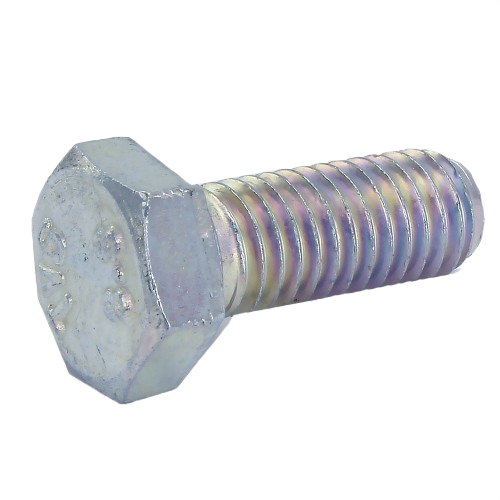 Hexagonal head screw in metal finish for John Deere parts and home improvement hardware collection