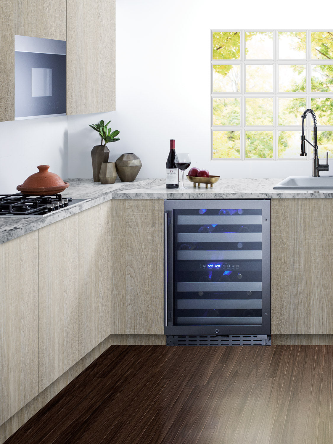 24" Wide Built-In Wine Cellar, ADA Compliant