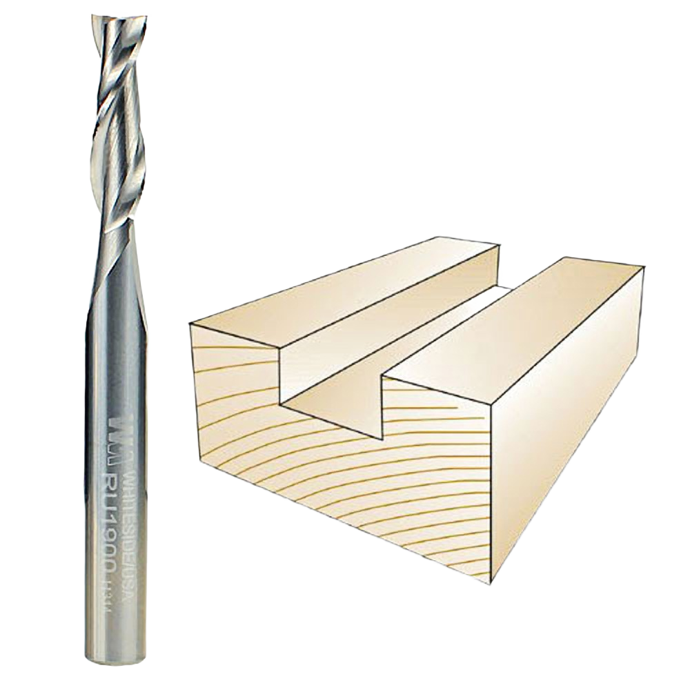 Whiteside spiral upcut router bit for clean, efficient chip removal in woodworking under $50 tool accessories and drill bits collections
