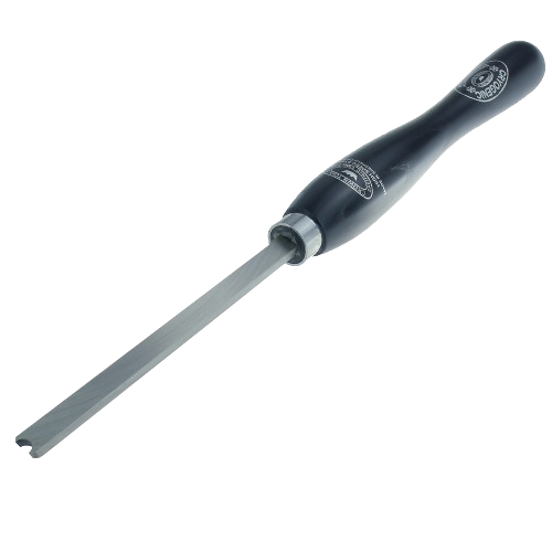 Black handled bead forming tool with metal blade for woodworking tools and home improvement projects