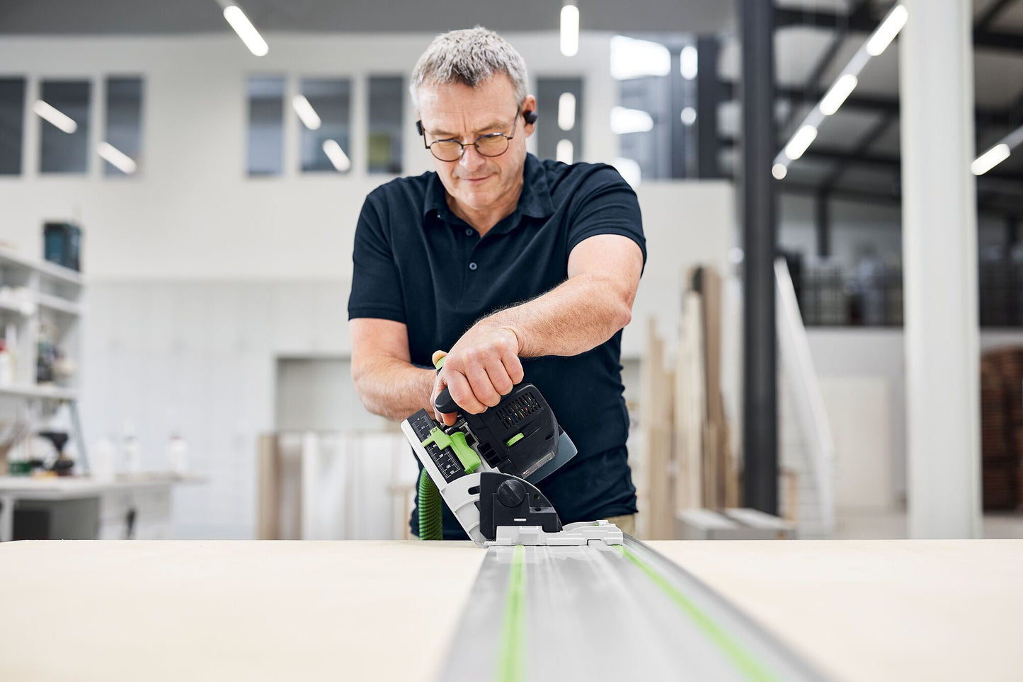 Festool 577991 Cordless Track Saw TSC 55 KSEB-Basic