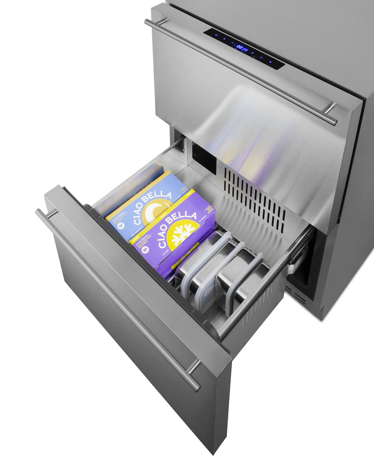 24" Wide 2-Drawer Refrigerator-Freezer