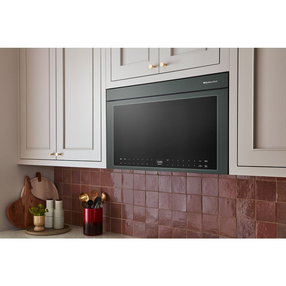 Multifunction Over-the-Range Microwave Oven with Flush Built-In Design