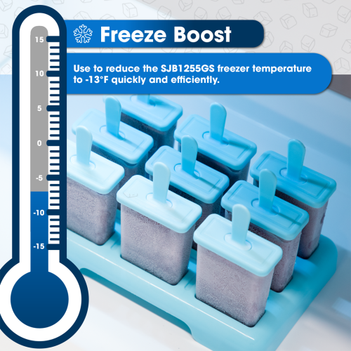 11.5 CF Counter-Depth Bottom-Mount Refrigerator, 24" Wide