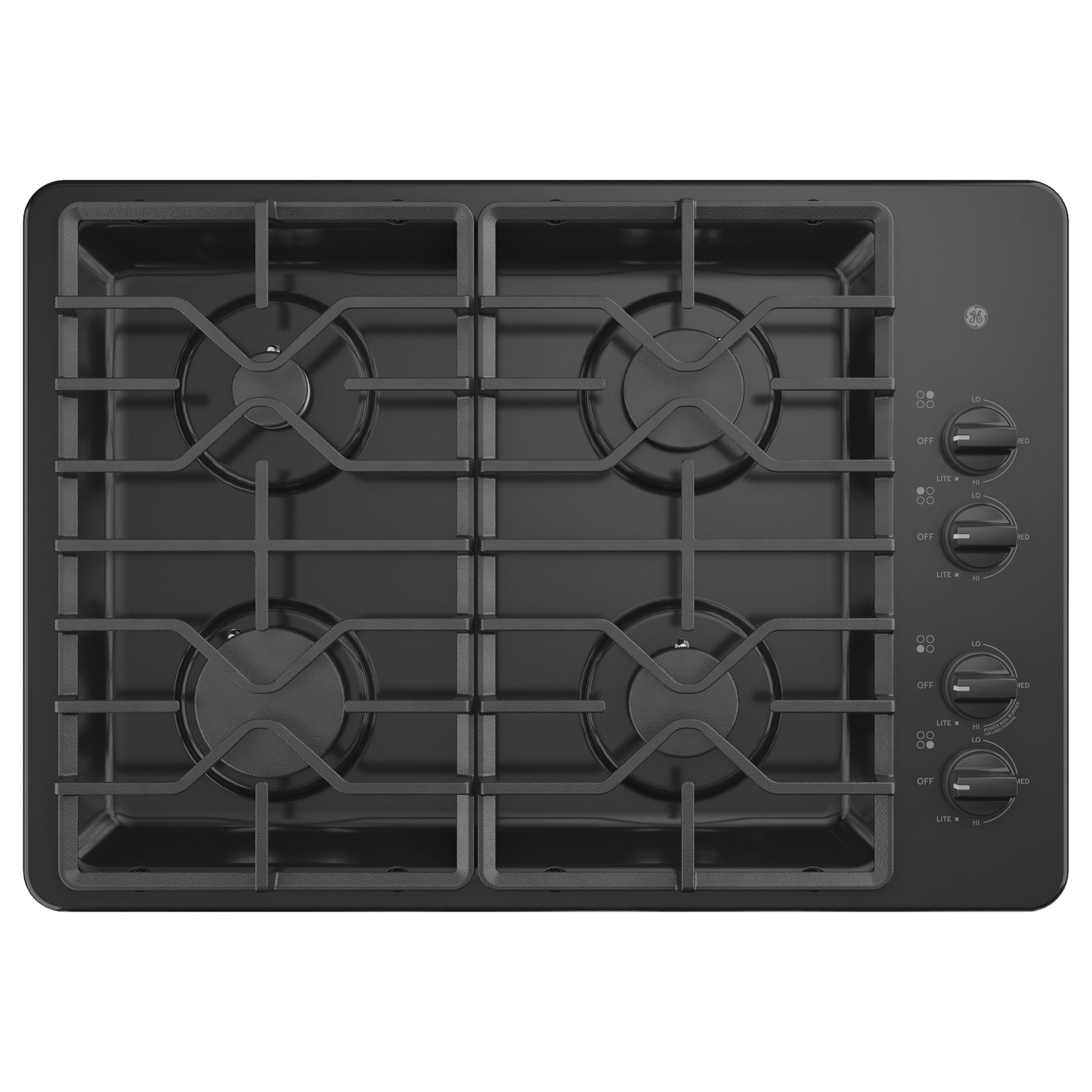 GE® 30" Built-In Gas Cooktop with Dishwasher-Safe Grates