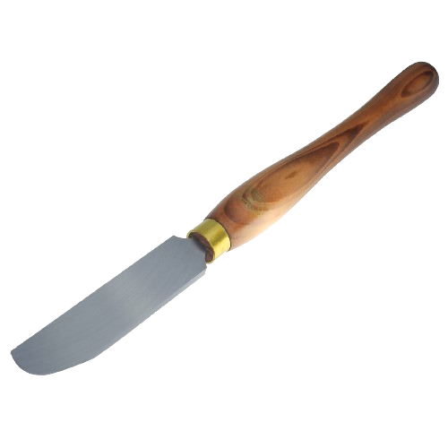 Heavy duty half round scraper with wooden handle for precise woodworking in home improvement tool collections under $100