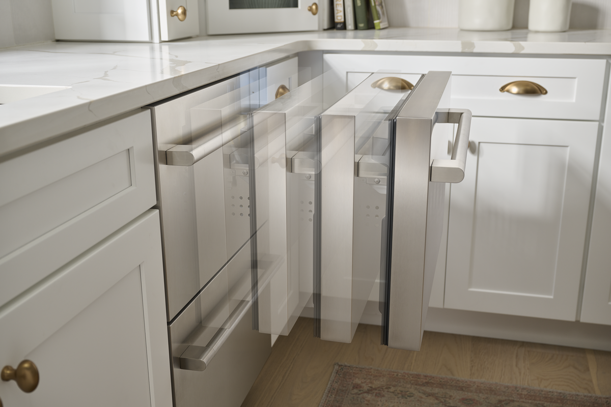 Presrv Refrigerator Freezer Drawers, 24in, SS