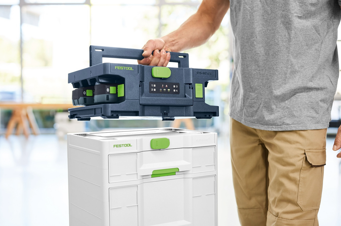 Festool 578501 Rapid Charger SYS-MC 6/4