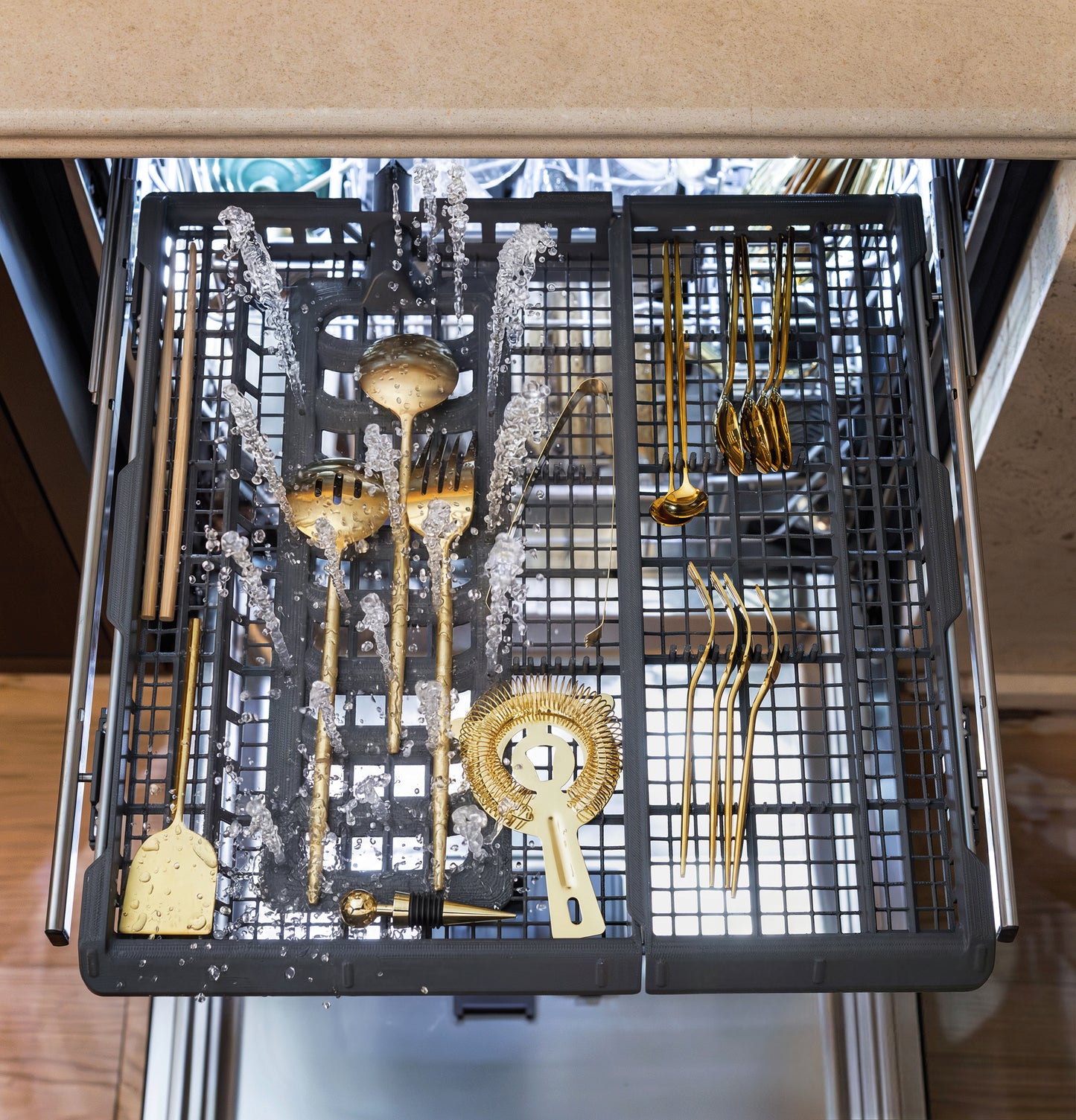 Monogram 24" Premium Fully Integrated Dishwasher - Stainless Steel