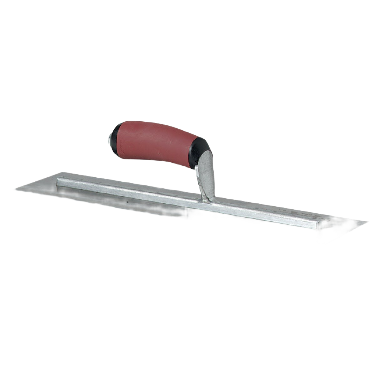 High carbon steel finishing trowel with ergonomic red handle for gardening and outdoor hand tools under $100 collection