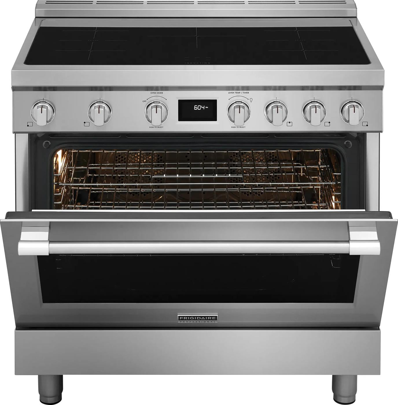 36" Induction Freestanding Range