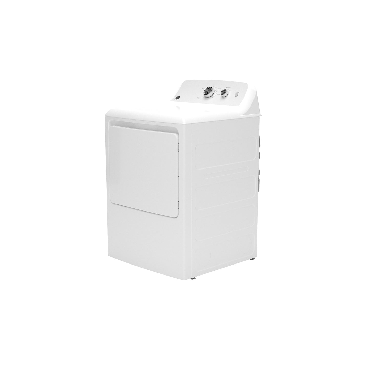 GE® 7.2 cu. ft. Capacity Gas Dryer with Up To 120 ft. Venting and Reversible Door