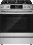 300 Series, Slide-in Gas Range, Stainless Steel